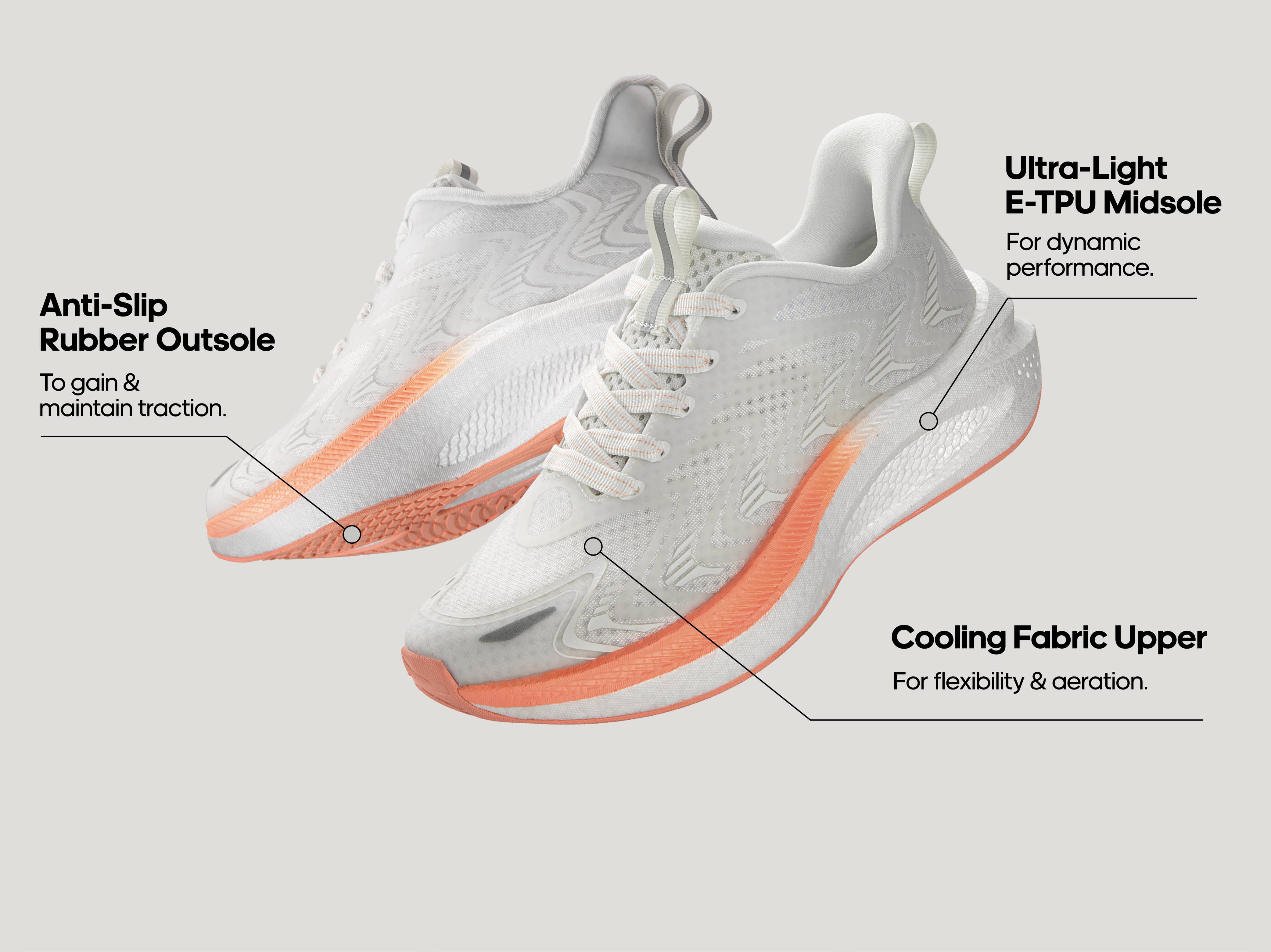 Women's Breathable Running Sneakers-NORTIV 8